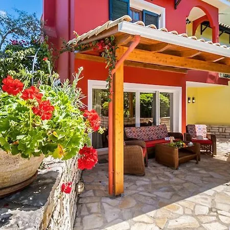 アパート Poly's Lefkada Apolpaina